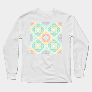 Colorful granny squares Long Sleeve T-Shirt